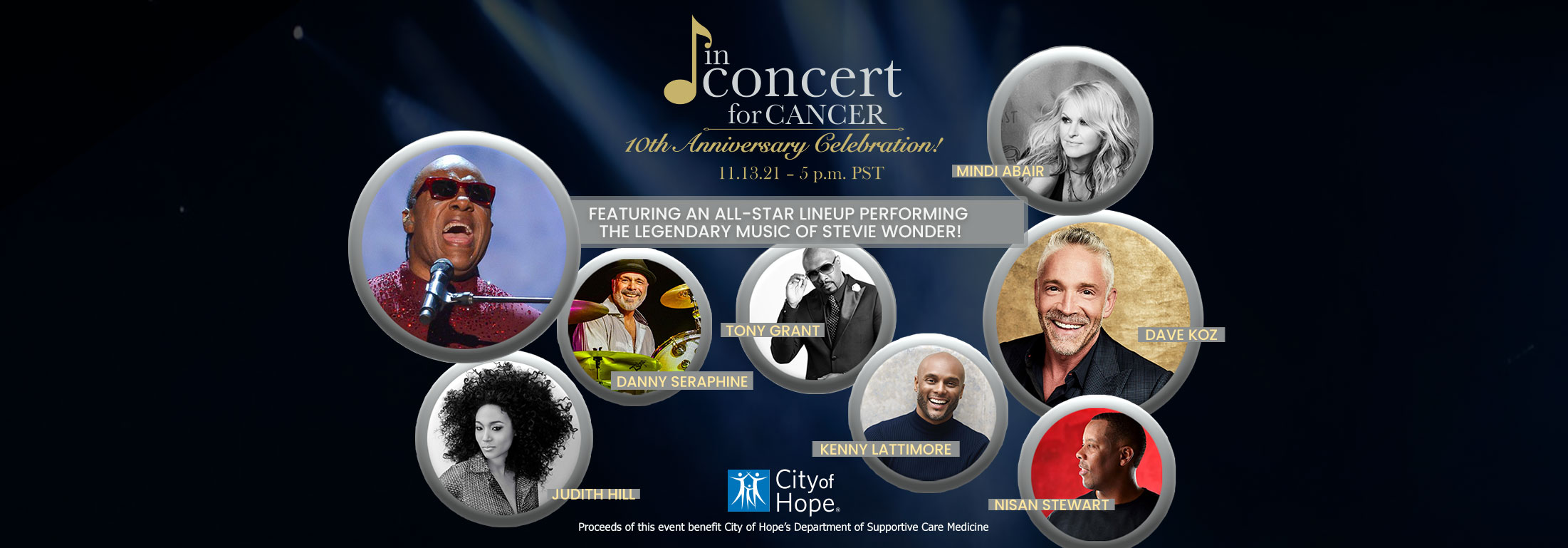 In Concert for Cancer 10th Anniversary Celebration