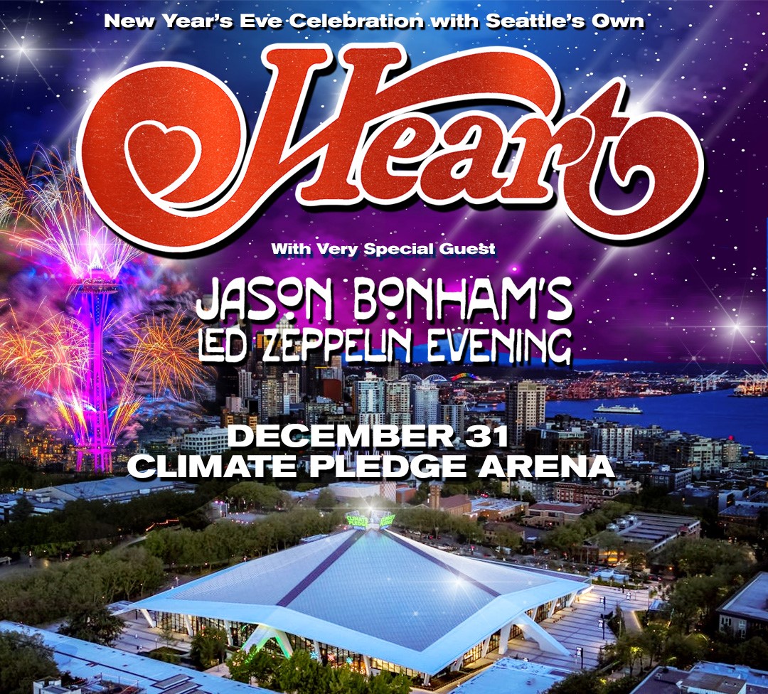 Join In Concert for Cancer this New Years Eve Featuring Heart and Jason Bonham's Led Zeppelin Evening