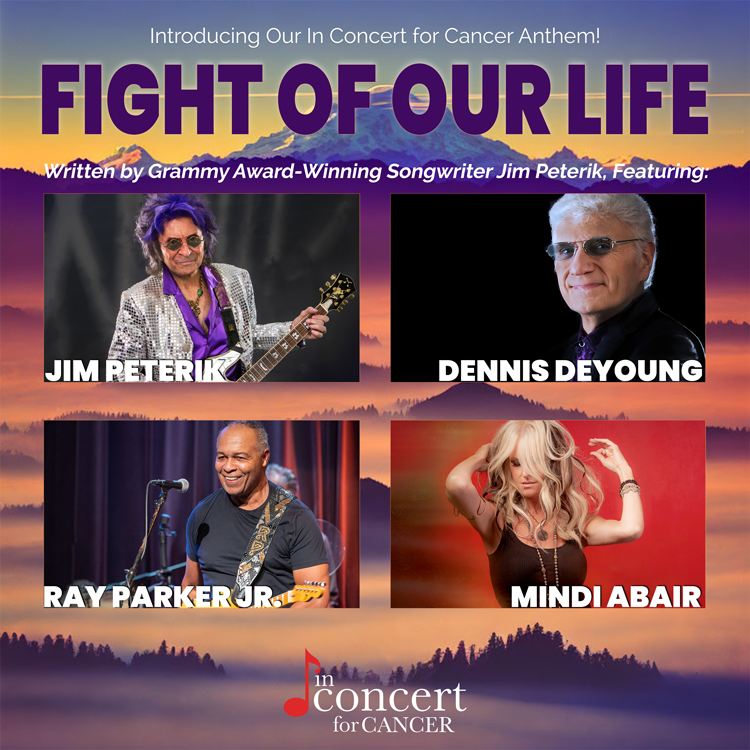 In Concert for Cancer's Anthem - Fight Of Our Life